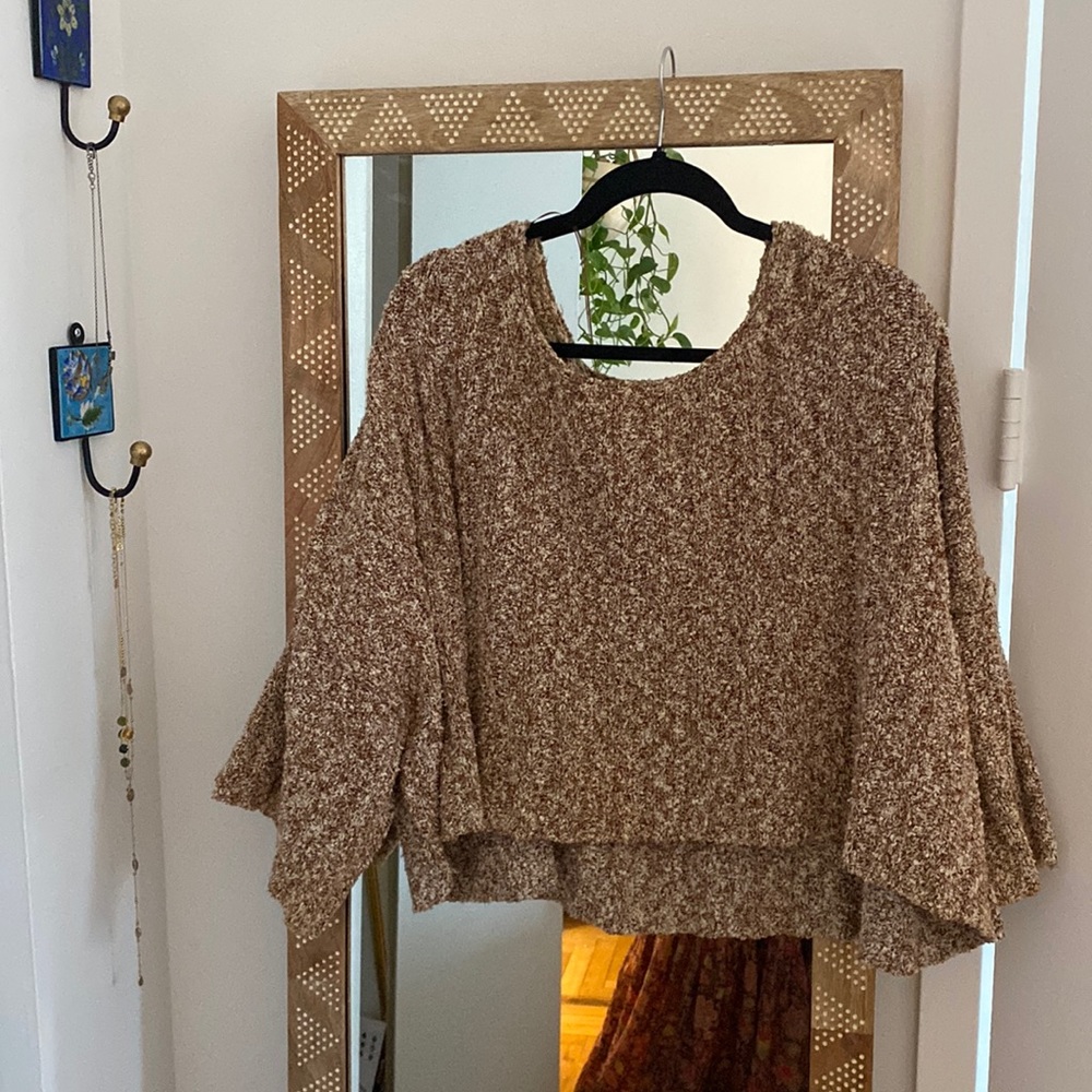 Free People Crop Sweater